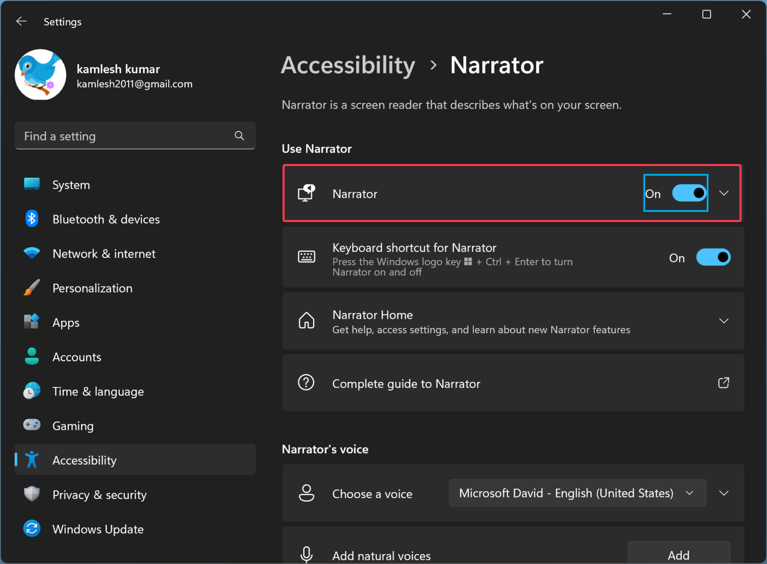 How To Automatically Start Narrator In Windows 11 And 10? 