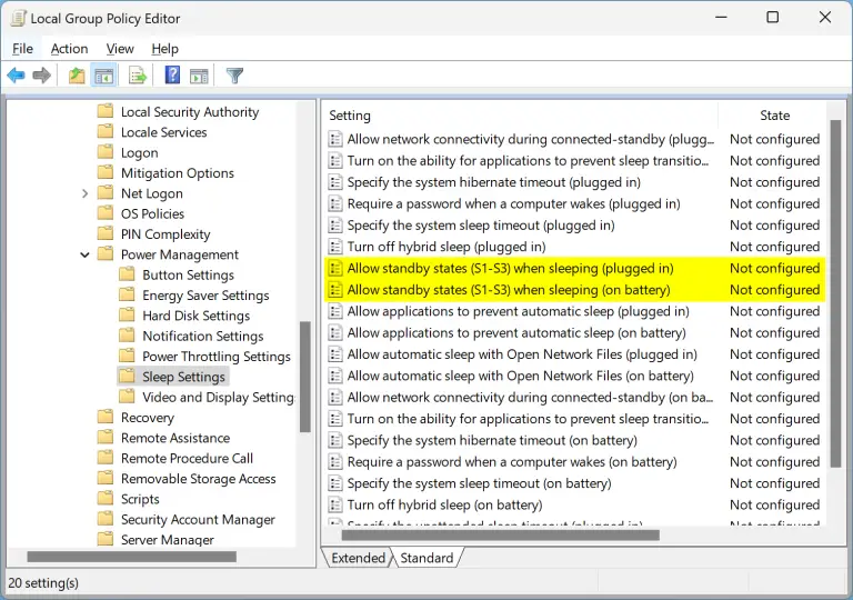 How to Restore Missing Sleep Option in Windows 11 or 10? Gear Up Windows