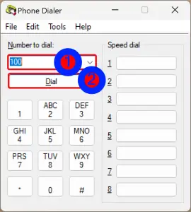 how to use phone dialer in windows 11