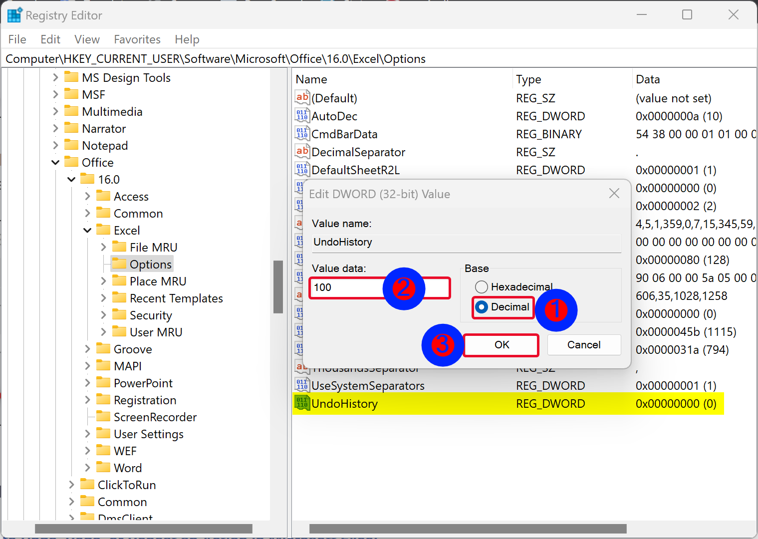 how-to-modify-the-undo-limit-in-microsoft-office-word-excel-or