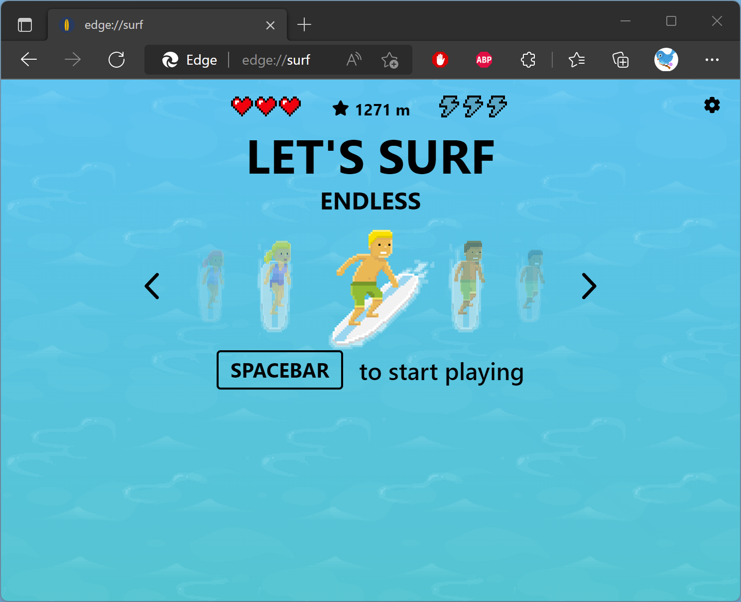 How to Enable or Disable Surf Game in Microsoft Edge? | Gear Up Windows