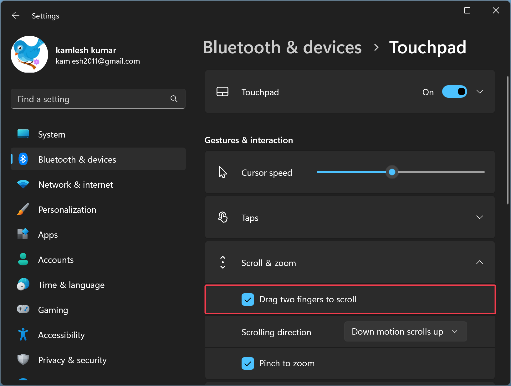 how-to-enable-or-disable-drag-two-fingers-to-scroll-touchpad-gestures