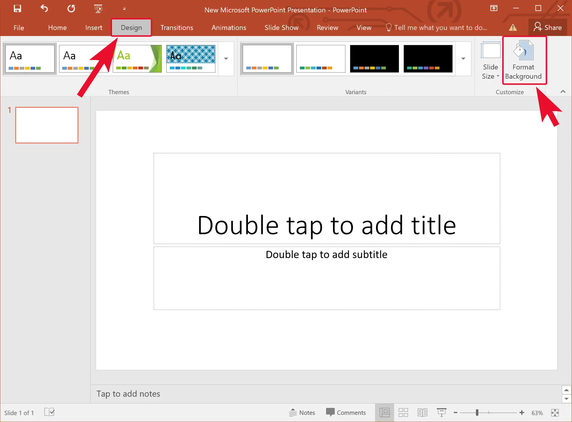 How to Use a Picture as a Background in PowerPoint? | Gear up Windows 11 &  10