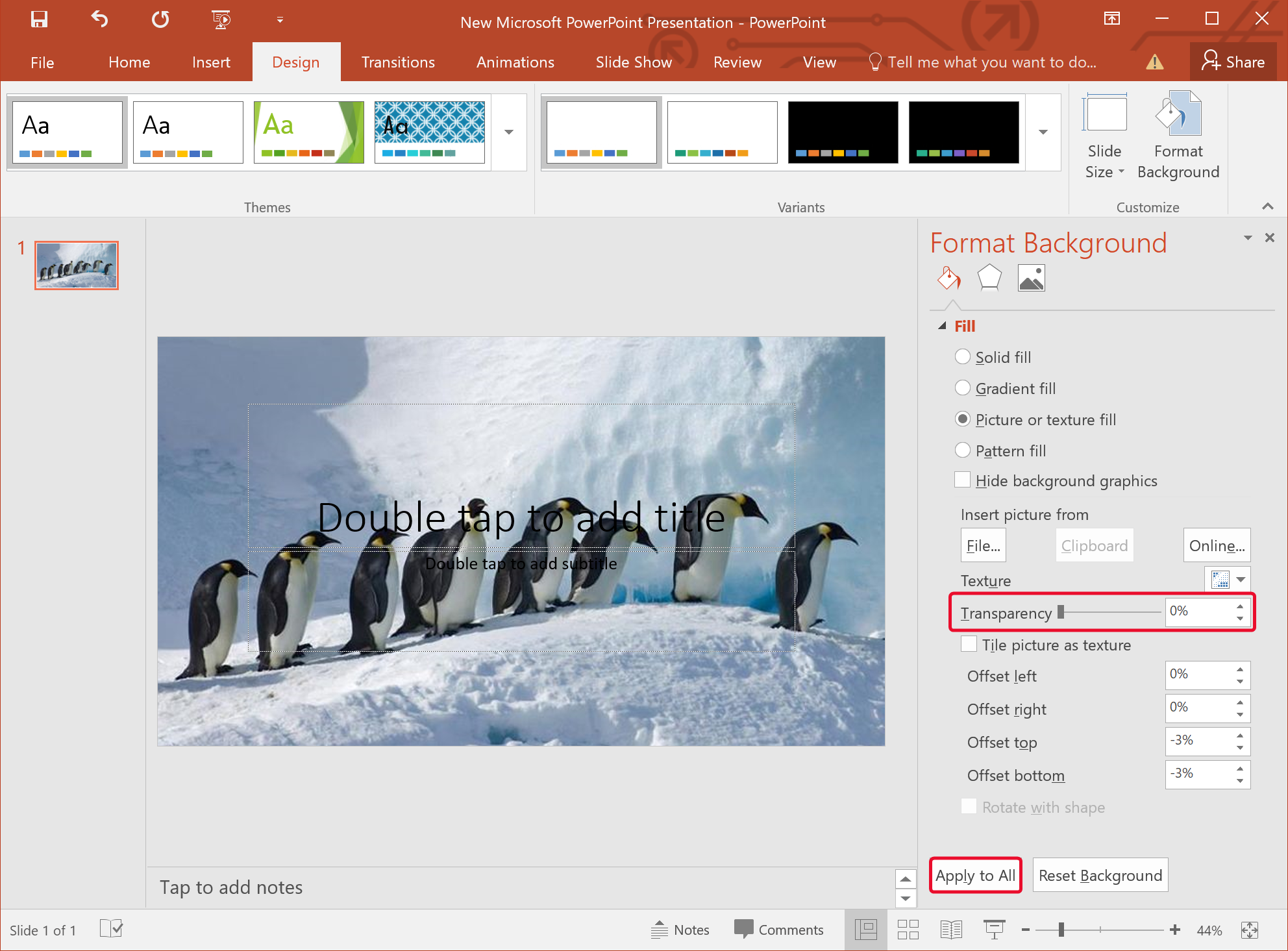 How to Use a Picture as a Background in PowerPoint? | Gear up Windows 11 &  10