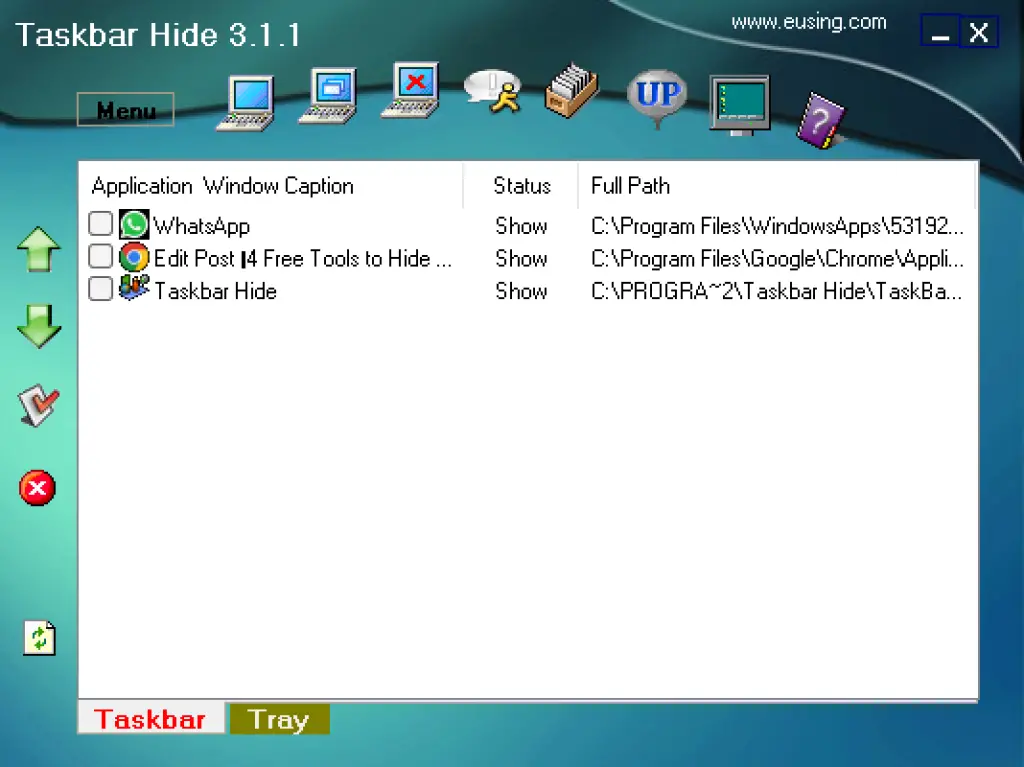 Hide Your Taskbar With Ease 4 Free Tools For Windows 1110