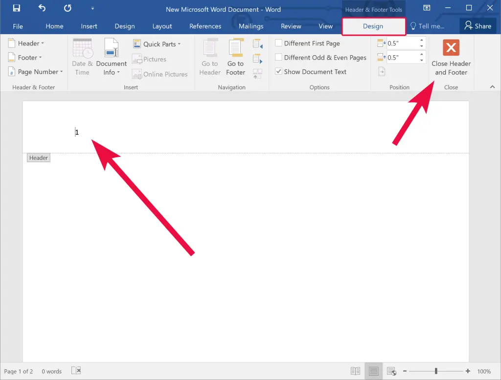 How to Insert and Delete Page Numbers in Microsoft Word? Gear Up Windows