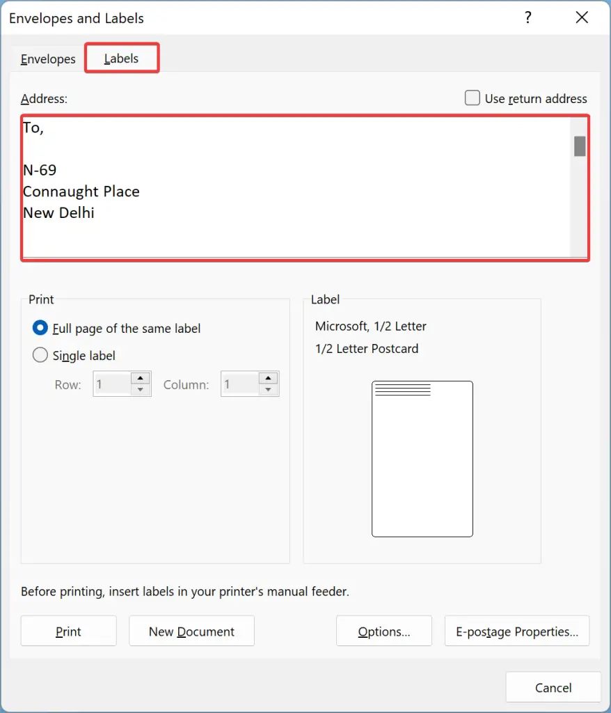 how-to-make-labels-in-word-microsoft-word-tutorial-yo-label