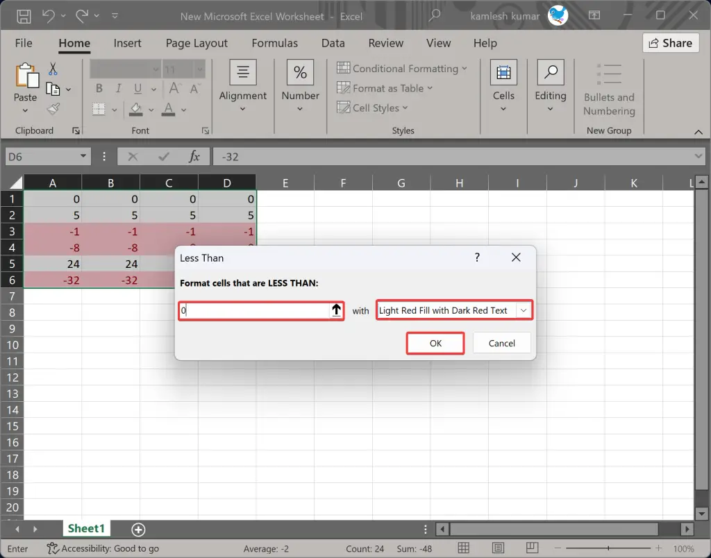 how-to-highlight-negative-numbers-in-excel-gear-up-windows