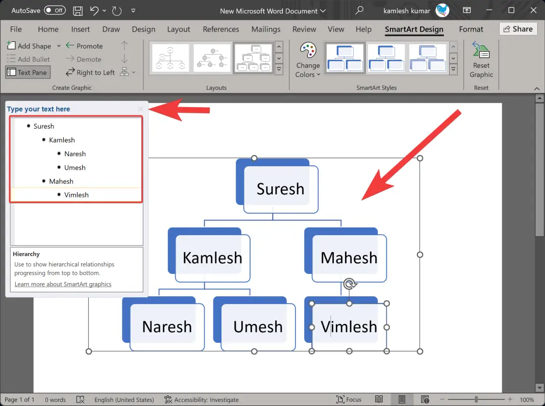 How to Create a Tree Diagram in Word? | Gear Up Windows