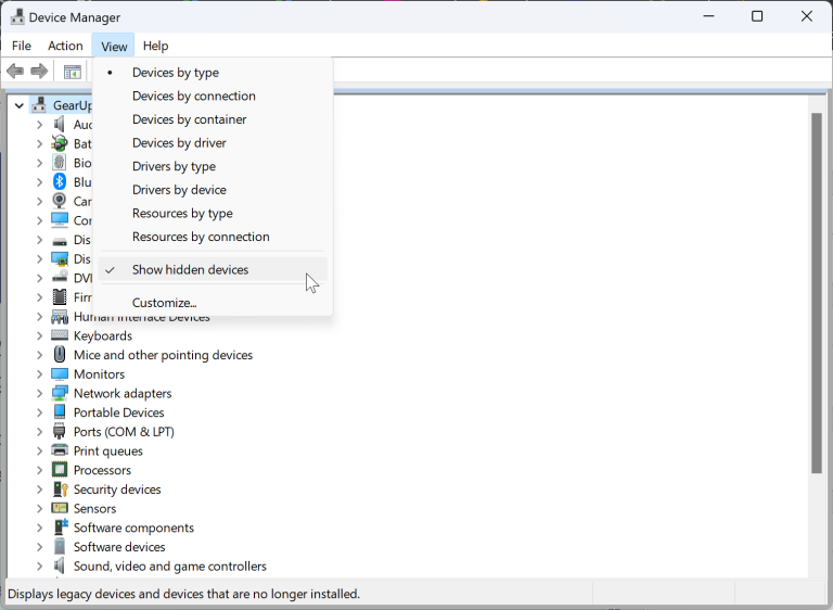 how-to-show-hidden-devices-in-device-manager-on-windows-11-or-10