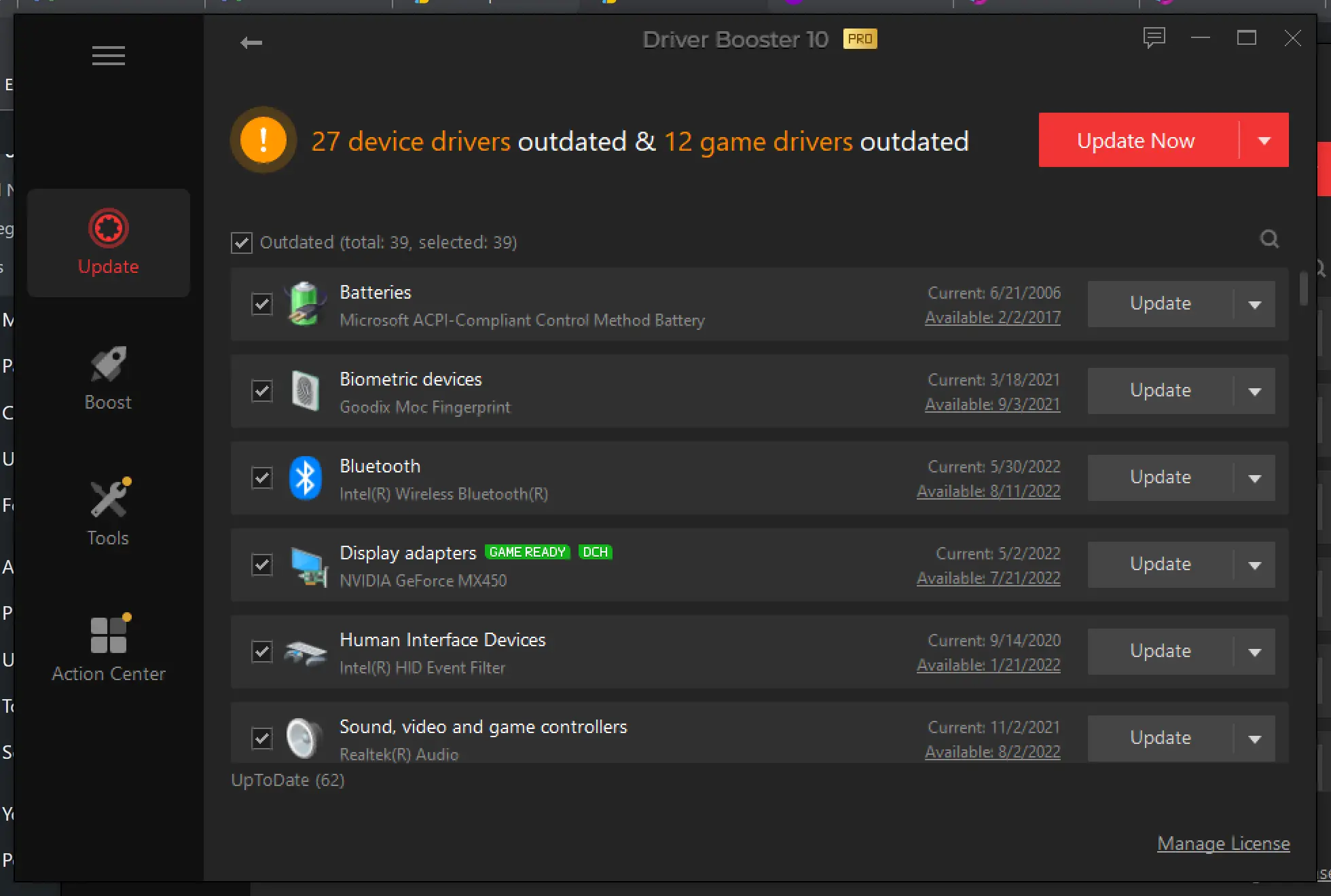 IObit Driver Booster Pro 11.1.0.26 download the new version for iphone