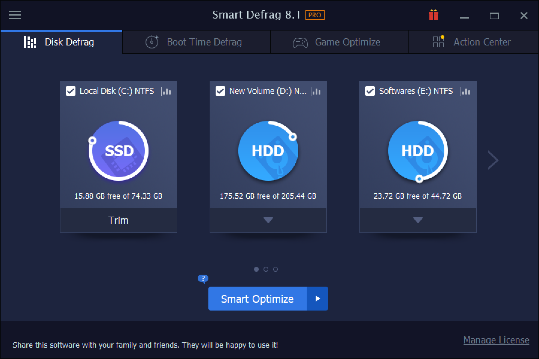 IObit Smart Defrag 9.0.0.307 for windows instal