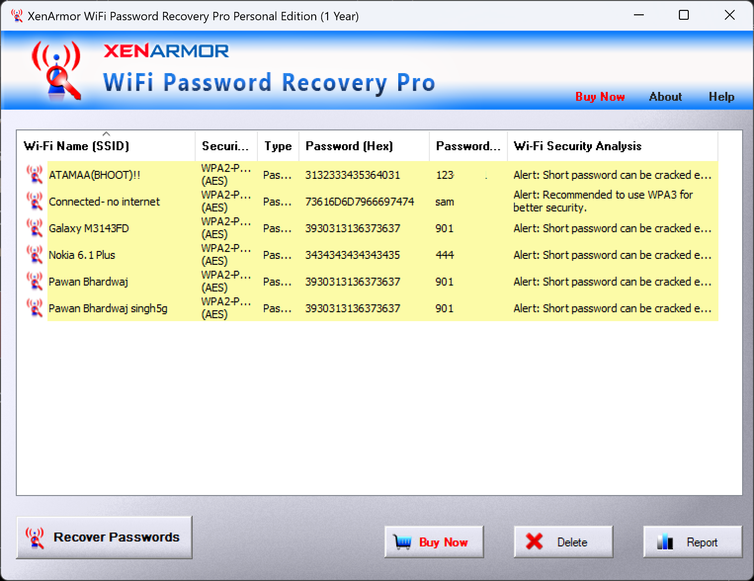 wifi password recovery pro basic edition