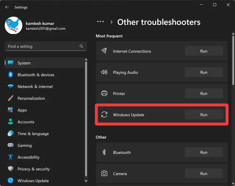 fix all errors windows 11