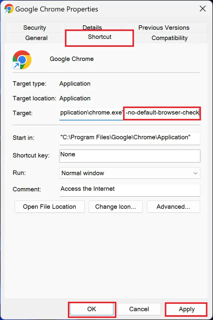 How To Disable Default Browser Prompt In Chrome On Windows 11 Or 10 ...