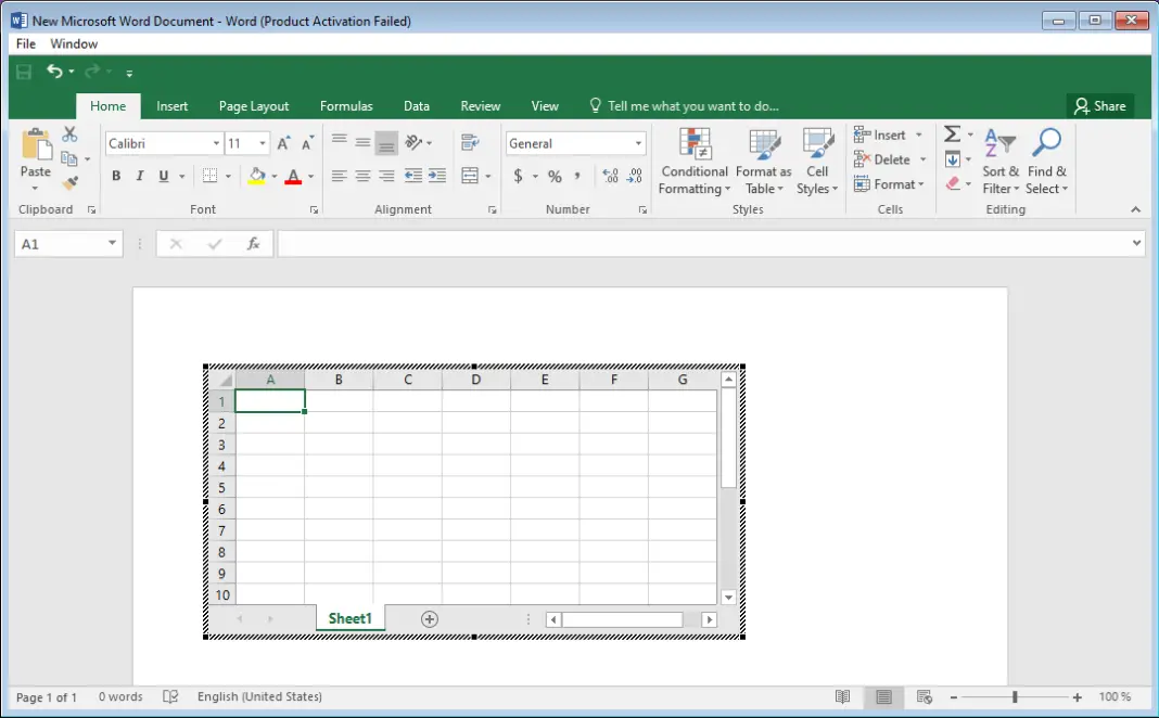 How to Use Excel Formulas in Word Documents Gear Up Windows