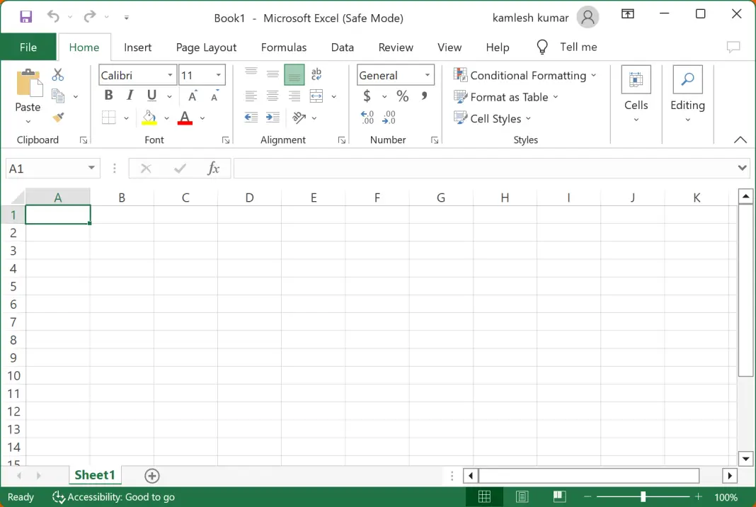 How to open microsoft excel in safe mode on windows 11 10 gear up windows