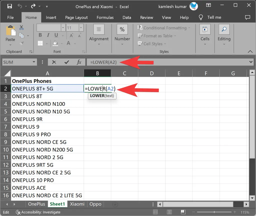 how-to-change-uppercase-to-lowercase-in-excel-gear-up-windows