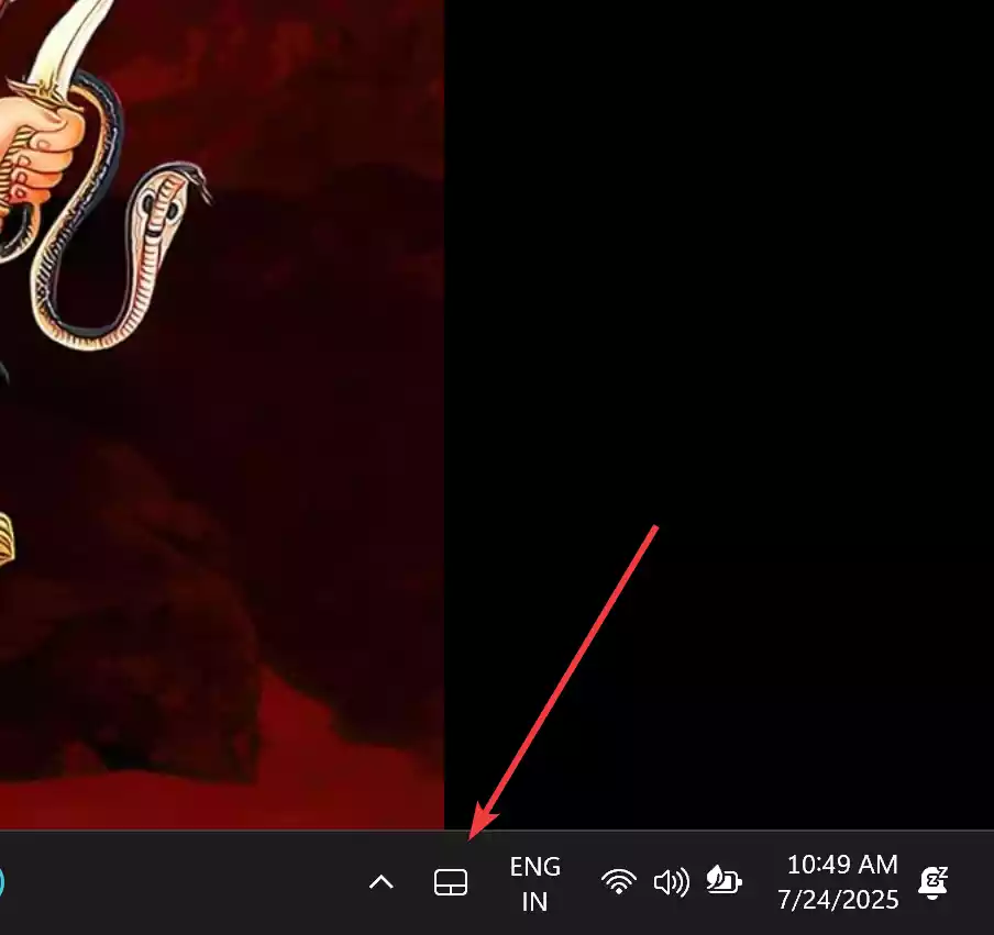 Windows 11 Virtual Touchpad