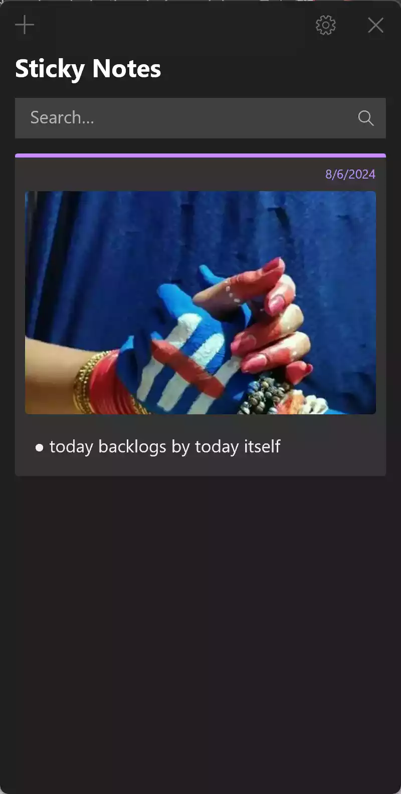 Microsoft Sticky Notes