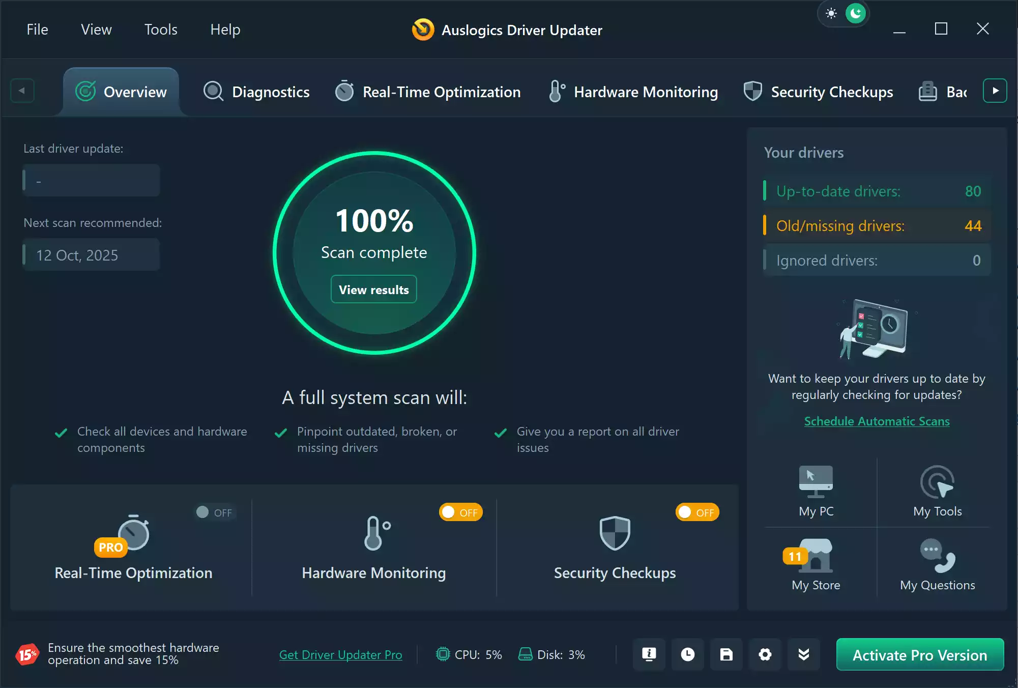 Auslogics Driver Updater