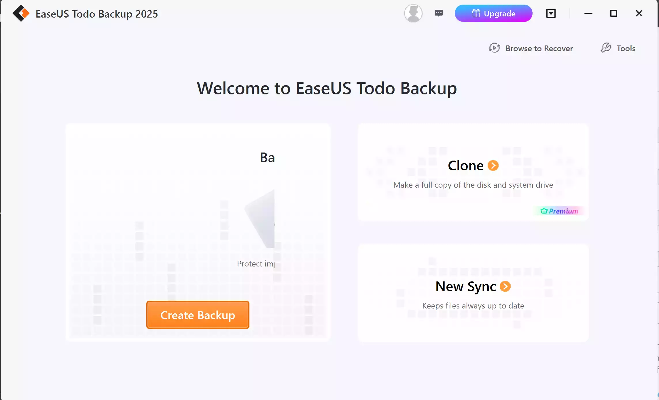 EaseUS Todo Backup Free
