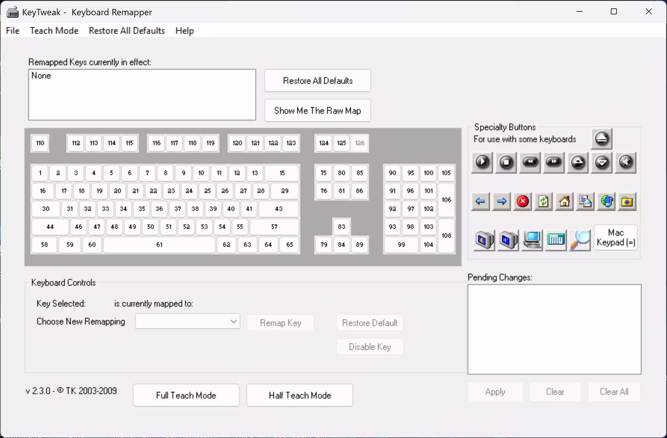KeyTweak - Keyboard Remapper
